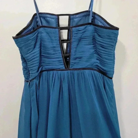 Hailey by Adrianna Papell Strapless Gown - Picture 3 of 8